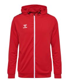 hummel hmlAUTHENTIC PL Kapuzenjacke Trainingsjacke Herren rot