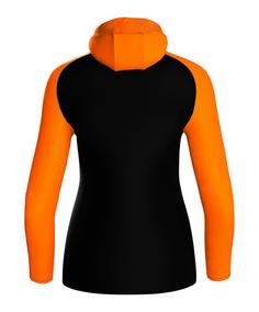 Rückansicht von JAKO Icon Kapuzenjacke Damen Trainingsjacke Damen orange