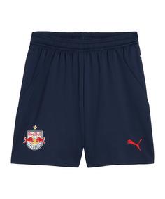 PUMA RB Salzburg Short 3rd 2024/2025 Kids Fußballshorts Kinder blaurot