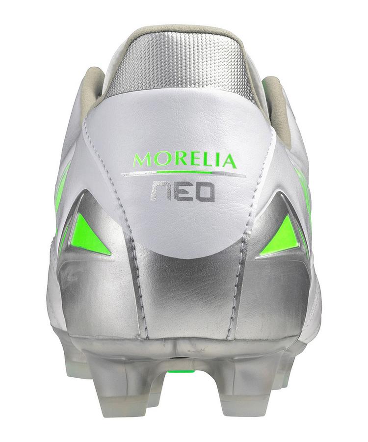 Mizuno Mizuno Morelia Neo IV Pro FG Platinum Silver Fu&szlig;ballschuhe - weissgruensilber - 2 | SportScheck