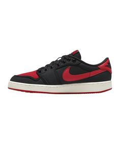 Rückansicht von Nike Ajko 1 Low Sneaker Sneaker Herren schwarzrotbeige