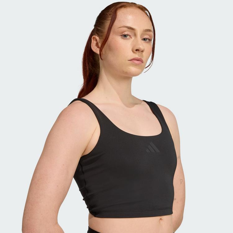 adidas adidas Power BH-Tanktop, leicht st&uuml;tzend Funktionstank Damen - Black - 0 | SportScheck