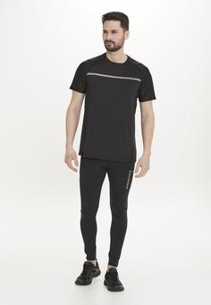 Rückansicht von Endurance Serzo Laufshirt Herren 1001 Black