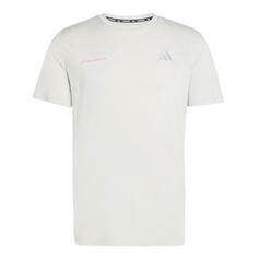 adidas Own The Run Melange T-Shirt Funktionsshirt Herren Orbit Grey