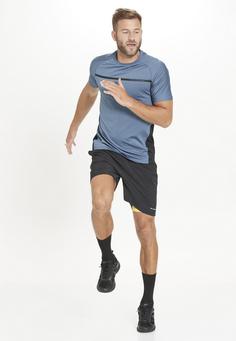 Rückansicht von Endurance Serzo Laufshirt Herren 2164 Slate Blue