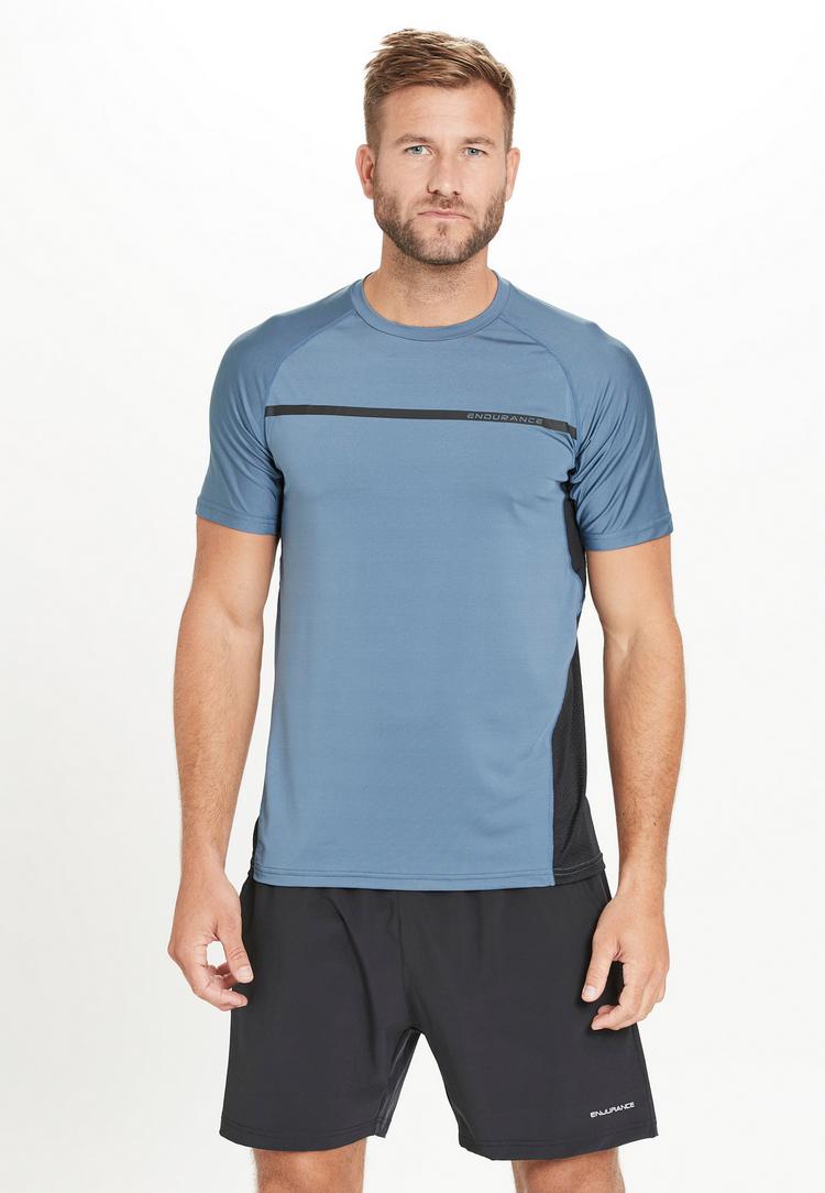 Endurance Endurance Serzo Laufshirt Herren - 2164 Slate Blue - 1 | SportScheck