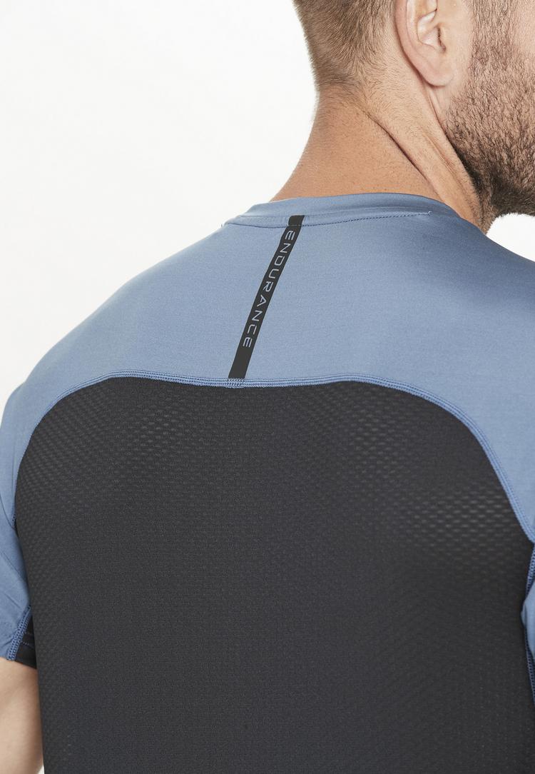 Endurance Endurance Serzo Laufshirt Herren - 2164 Slate Blue - 4 | SportScheck