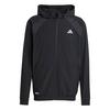 adidas Tech Apparel Trainingsjacke Hoodie Herren - Black / Carbon
