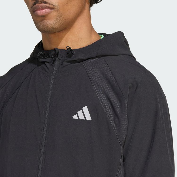 adidas adidas Tech Apparel Trainingsjacke Hoodie Herren - Black / Carbon - 1 | SportScheck