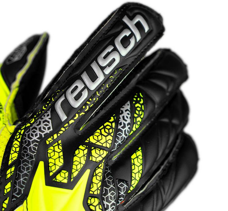 Reusch Reusch Attrakt Infinity Junior Torwarthandschuhe - 2025 safe yell/silver/black - 3 | SportScheck