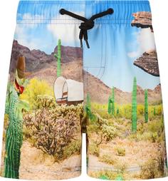ZigZag Tino Boardshorts Kinder Print 3607 Western