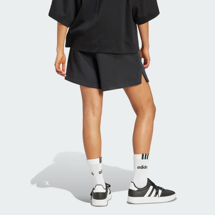 adidas adidas Soft Lux Shorts, locker geschnitten Funktionsshorts Damen - Black - 1 | SportScheck