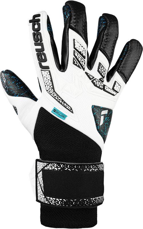 Rückansicht von Reusch Attrakt Freegel Fusion Goaliator Torwarthandschuhe 1125 whit/silver/black