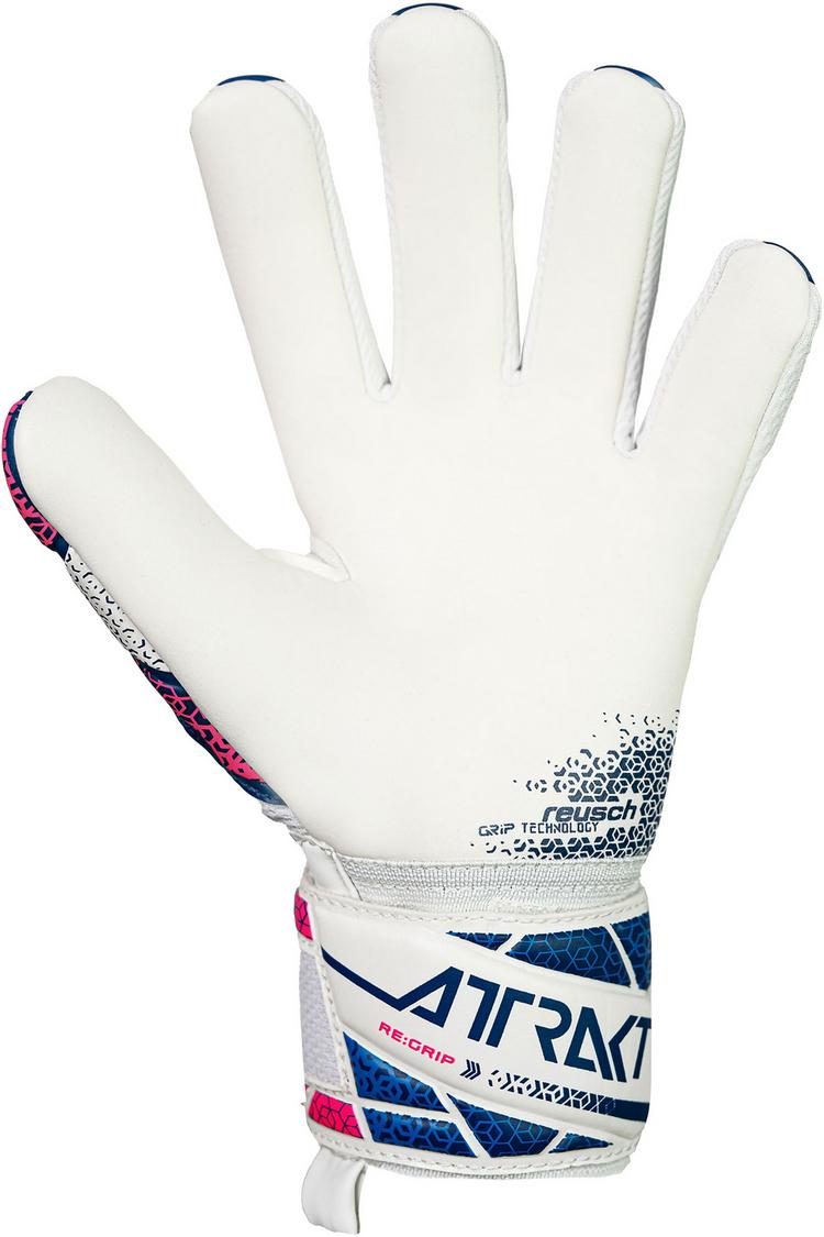 Reusch Reusch Attrakt RE:GRIP NC Junior Torwarthandschuhe - 4310 blue / pink / white - 2 | SportScheck