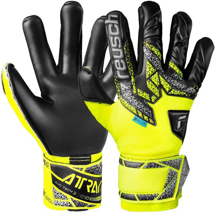 Reusch Reusch Attrakt Duo Torwarthandschuhe - 2025 safe yell/silver/black - 0 | SportScheck