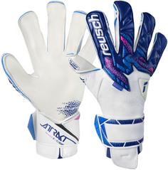 Reusch Attrakt RE:GRIP Evolution Torwarthandschuhe 4310 blue / pink / white