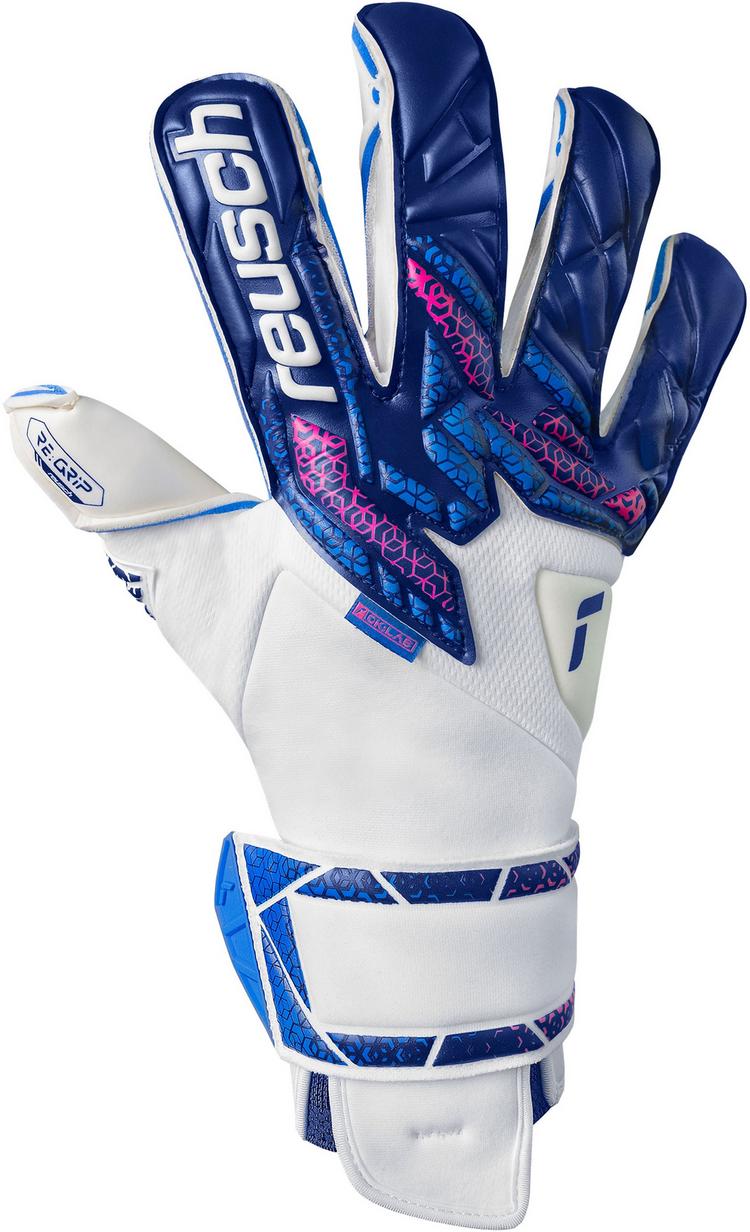 Reusch Reusch Attrakt RE:GRIP Evolution Torwarthandschuhe - 4310 blue / pink / white - 5 | SportScheck