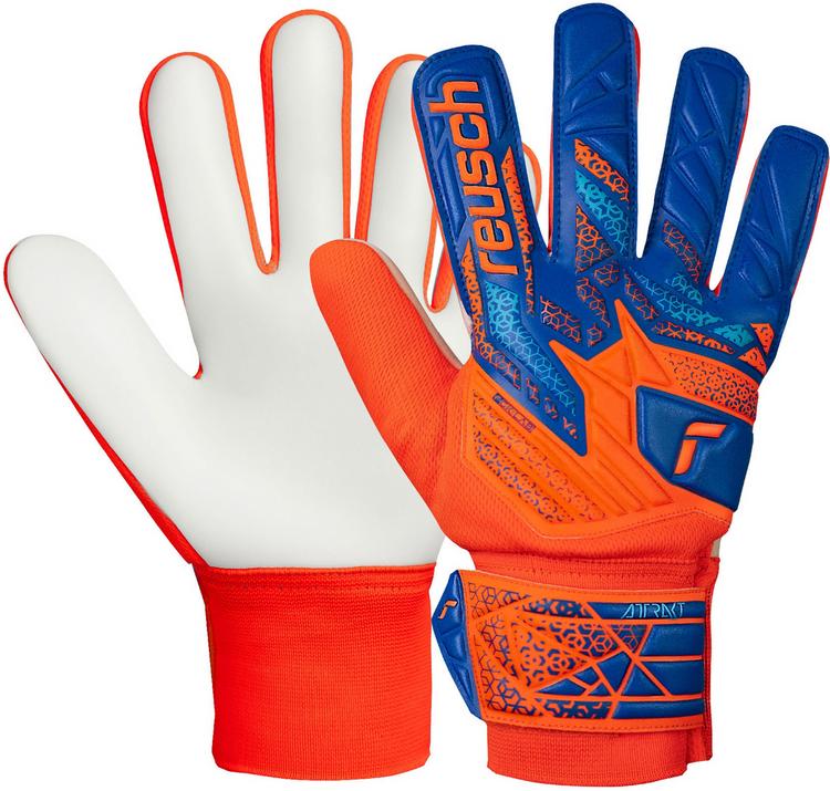 Reusch Reusch Attrakt Starter Solid Junior Torwarthandschuhe - 2290 shocking orange/blue - 0 | SportScheck