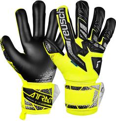 Reusch Attrakt Freegel Silver Torwarthandschuhe 2025 safe yell/silver/black