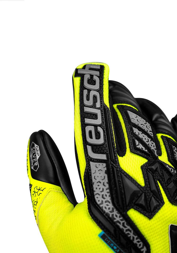Reusch Reusch Attrakt Freegel Silver Torwarthandschuhe - 2025 safe yell/silver/black - 1 | SportScheck