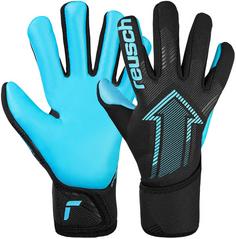 Reusch Fastgrip Aqua Junior Torwarthandschuhe 7736 blck/aqua blue