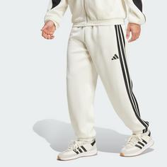 Rückansicht von adidas Stadium Trainingshose Trainingshose Herren Off White / Black