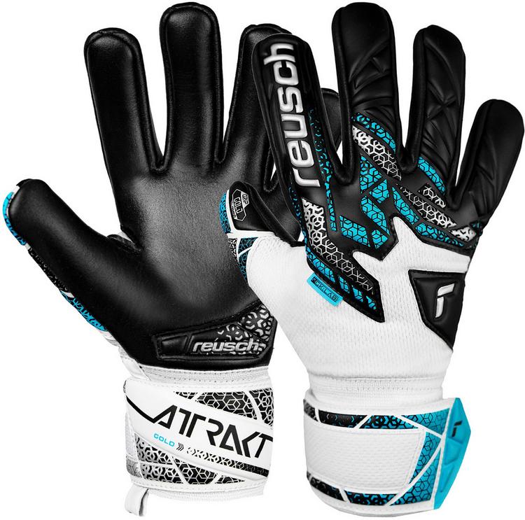 Reusch Reusch Attrakt Gold NC Junior Torwarthandschuhe - 1125 whit/silver/black - 0 | SportScheck