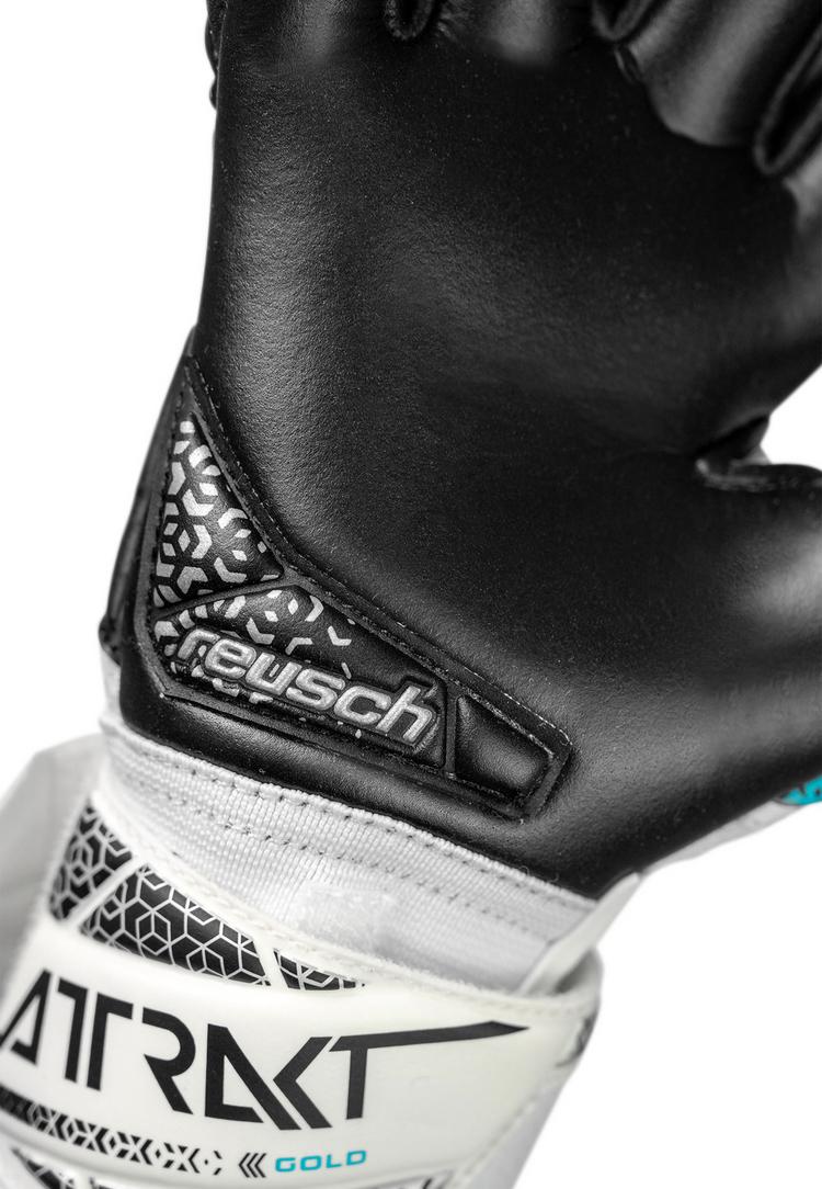 Reusch Reusch Attrakt Gold NC Junior Torwarthandschuhe - 1125 whit/silver/black - 4 | SportScheck