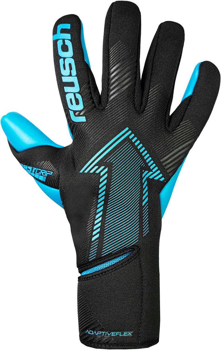 Reusch Reusch Fastgrip Aqua Torwarthandschuhe - 7736 blck/aqua blue - 1 | SportScheck
