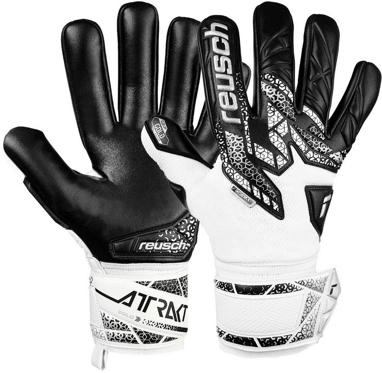 Reusch Reusch Attrakt Gold NC Torwarthandschuhe - 1125 whit/silver/black - 0 | SportScheck