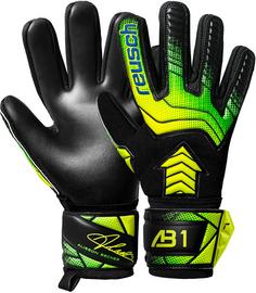 Reusch Attrakt AB1 Silver Junior Torwarthandschuhe 7052 black/safety yellow/blck