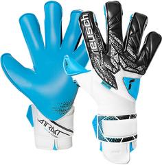 Reusch Attrakt Aqua Evolution Torwarthandschuhe 1126 white/black/aqua blue
