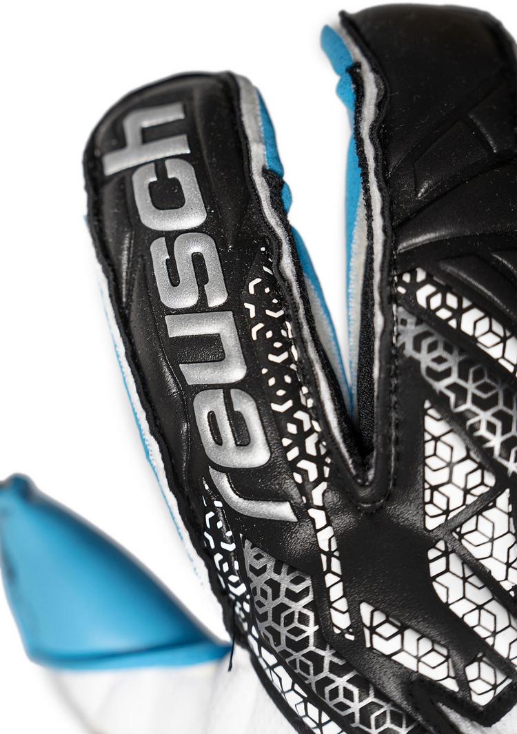 Reusch Reusch Attrakt Aqua Evolution Torwarthandschuhe - 1126 white/black/aqua blue - 4 | SportScheck