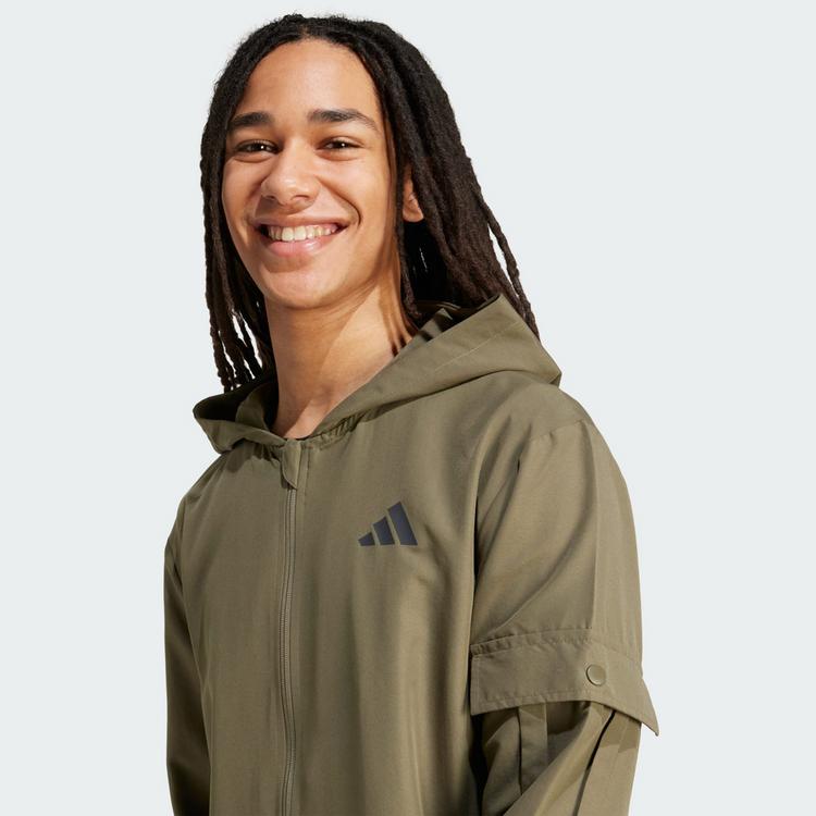 adidas adidas Cargo-Trainingsanzug Trainingsanzug Herren - Olive Strata - 0 | SportScheck