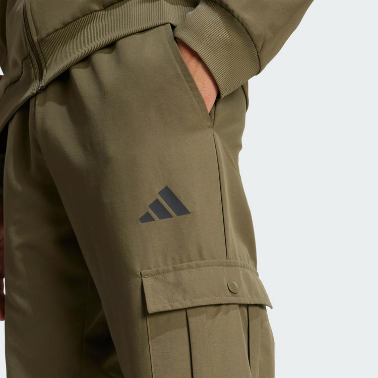 adidas adidas Cargo-Trainingsanzug Trainingsanzug Herren - Olive Strata - 1 | SportScheck