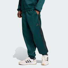 Rückansicht von adidas Stadium Trainingshose Trainingshose Herren Aurora Ivy / Black