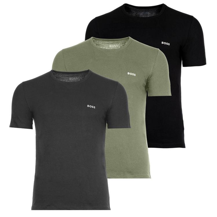 Boss Boss T-Shirt T-Shirt Herren - Schwarz/Grau/Oliv - 0 | SportScheck