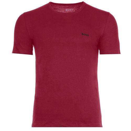 Rückansicht von Boss T-Shirt T-Shirt Herren Schwarz/Rot/Weiß