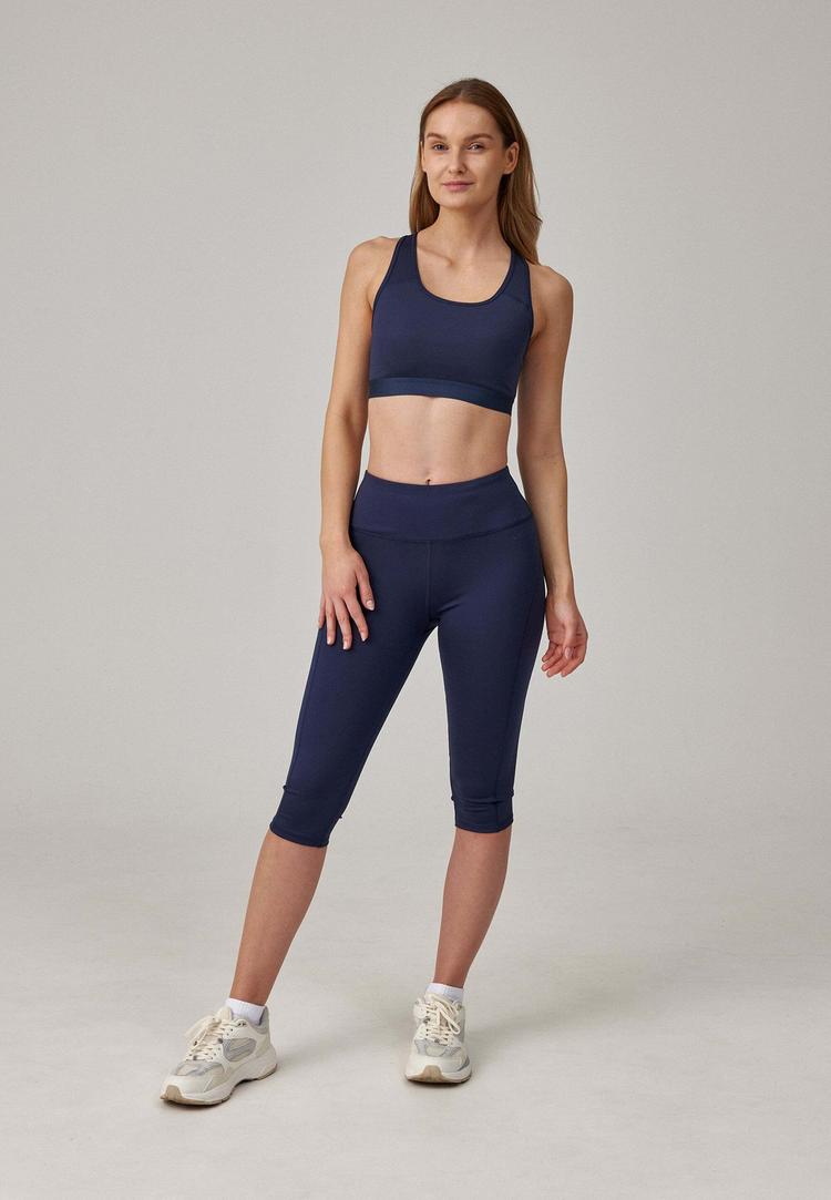 Snocks Snocks Capri Leggings Tights Damen - Dunkelblau - 1 | SportScheck