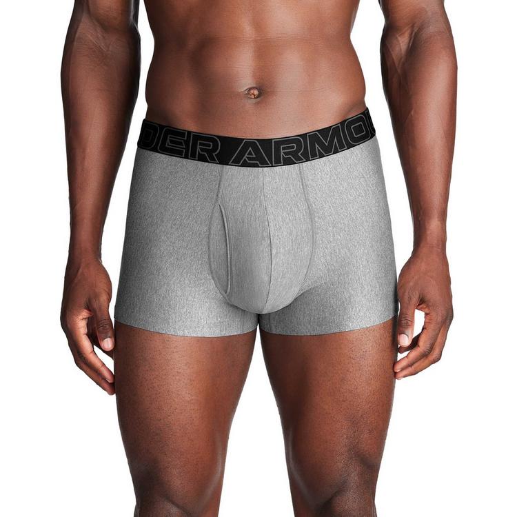 Under Armour Under Armour Boxershort Unterhose Herren - Grau/Schwarz - 6 | SportScheck