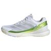 adidas Crazyquick BOOST Padel-Schuh Tennisschuhe Damen - Cloud White / Zero Metalic / Lucid Lemon