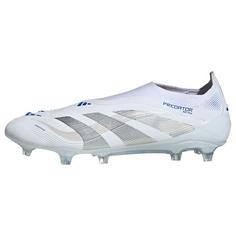 adidas Predator Elite FG Fußballschuh Fußballschuhe Cloud White / Silver Metallic / Bright Royal