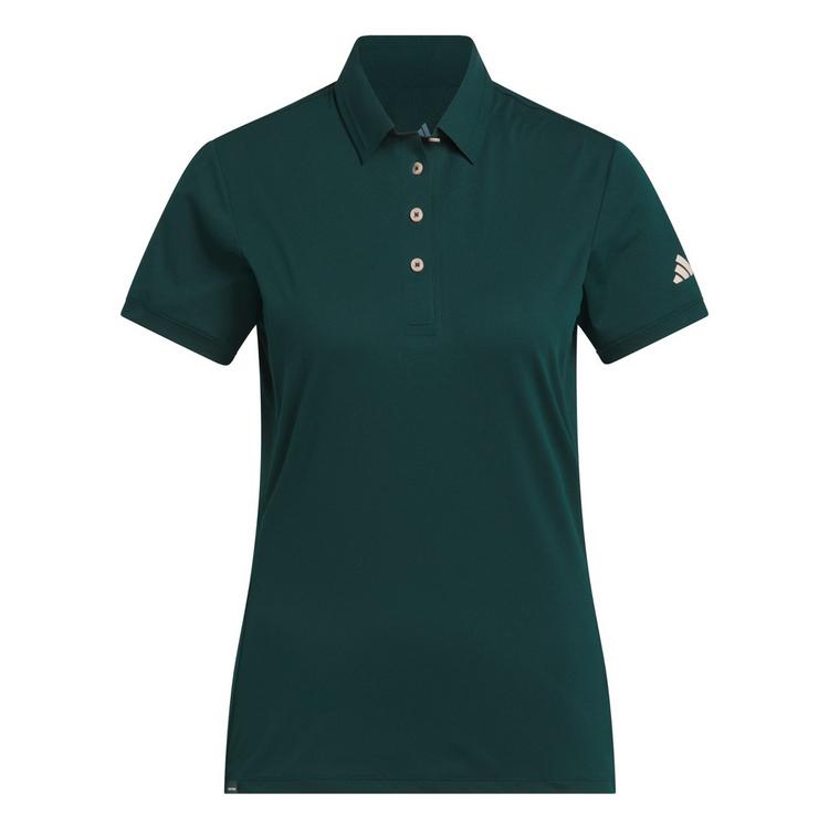 adidas adidas Ultimate365 Tour Twistknit Poloshirt Funktionsshirt Damen - Aurora Ivy - 0 | SportScheck