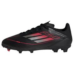 adidas F50 League Kids FG/MG Fußballschuh Fußballschuhe Kinder Core Black / Iron Metallic / Lucid Red