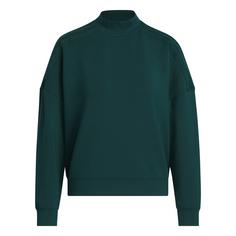 adidas Beyond Spacer Mock Layer Sweatshirt Sweatshirt Damen Aurora Ivy