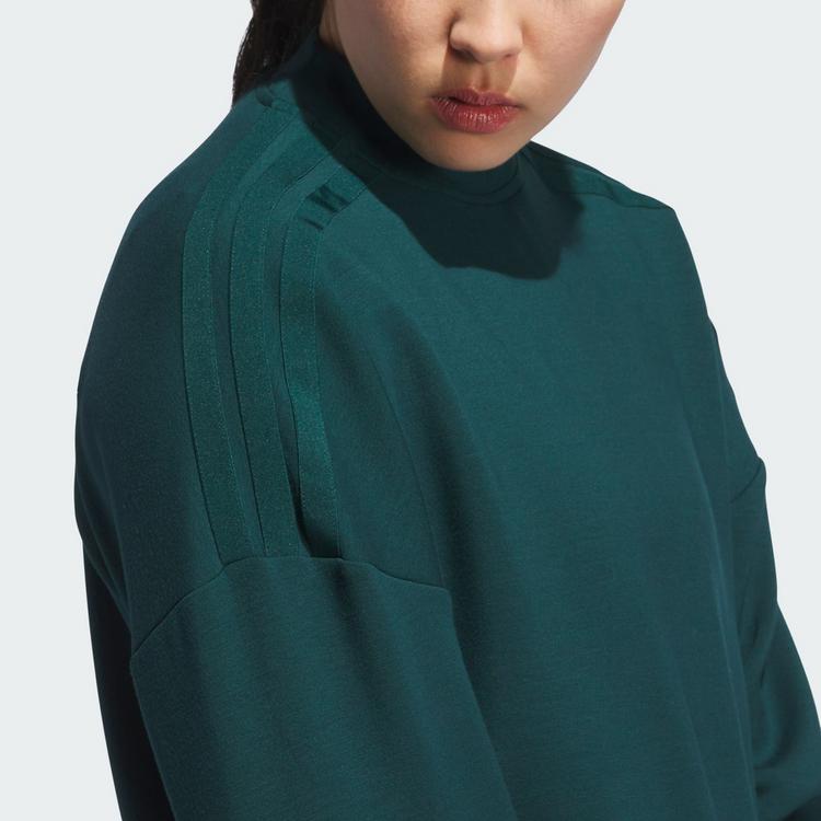 adidas adidas Beyond&nbsp;The&nbsp;Course&nbsp;Mock&nbsp;Sweatshirt Sweatshirt Damen - Aurora Ivy - 0 | SportScheck