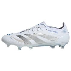 adidas Predator Elite FG Fußballschuh Fußballschuhe Cloud White / Silver Metallic / Bright Royal