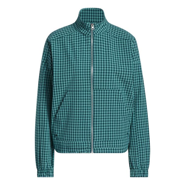 adidas adidas Ultimate365 Gingham Jacke Trainingsjacke Damen - Aurora Ivy - 0 | SportScheck