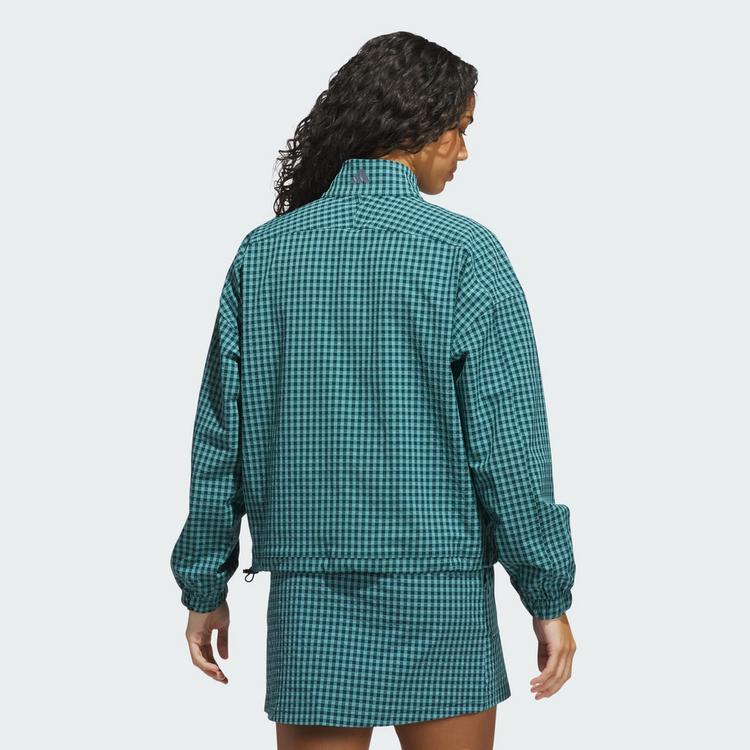 adidas adidas Ultimate365 Gingham Jacke Trainingsjacke Damen - Aurora Ivy - 1 | SportScheck