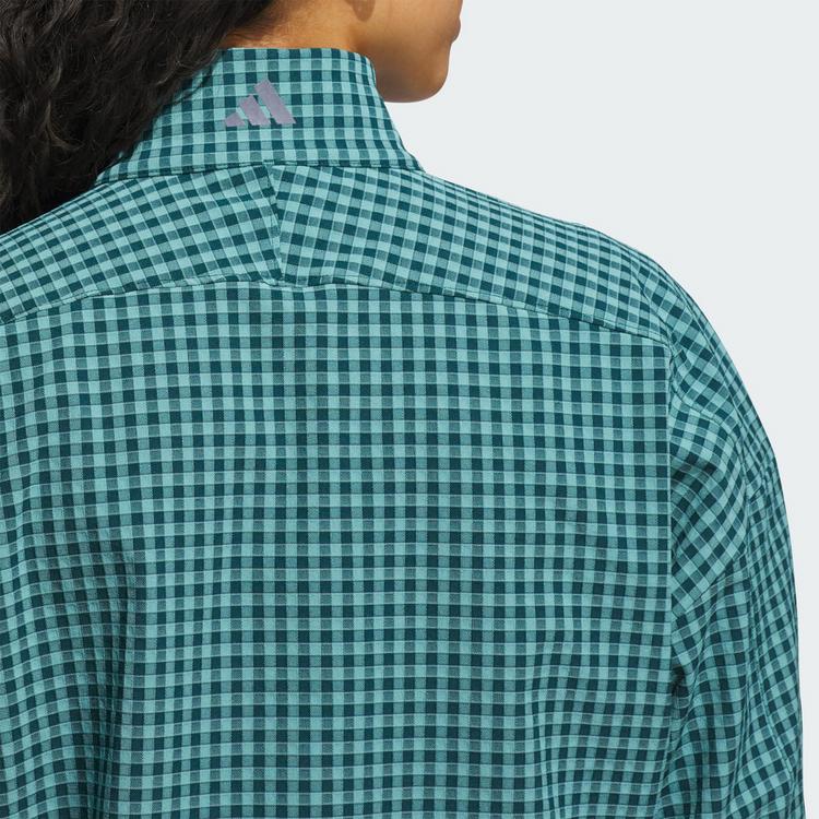 adidas adidas Ultimate365 Gingham Jacke Trainingsjacke Damen - Aurora Ivy - 1 | SportScheck